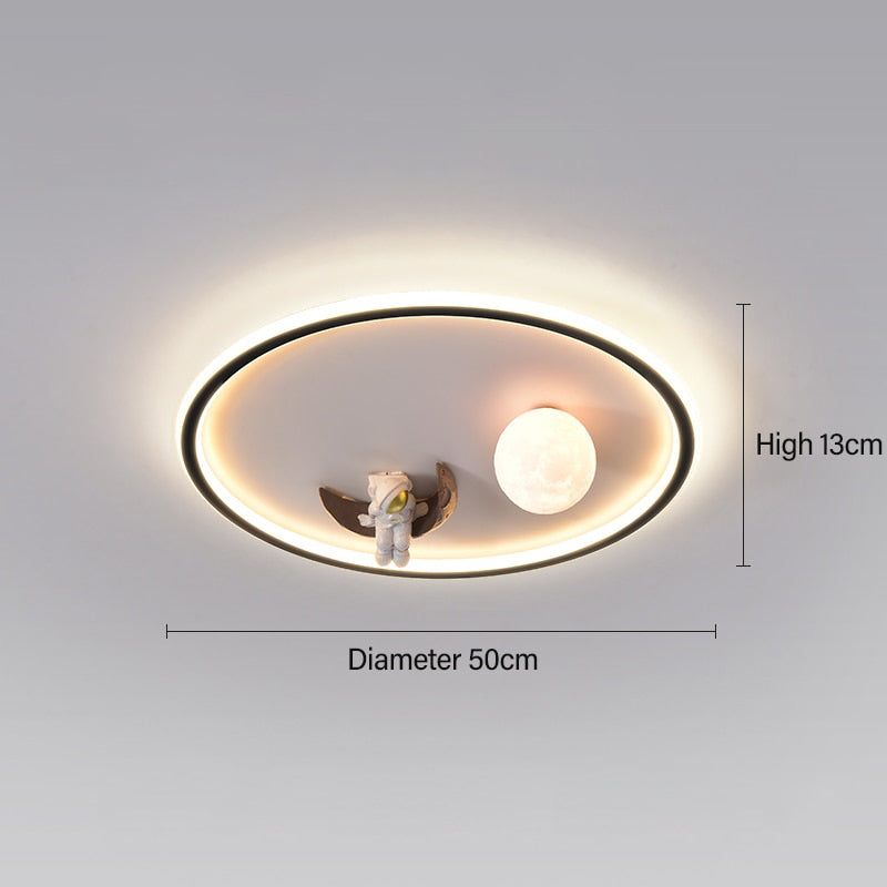 Alpo - Space Flush Mount Light Childrens Lighting