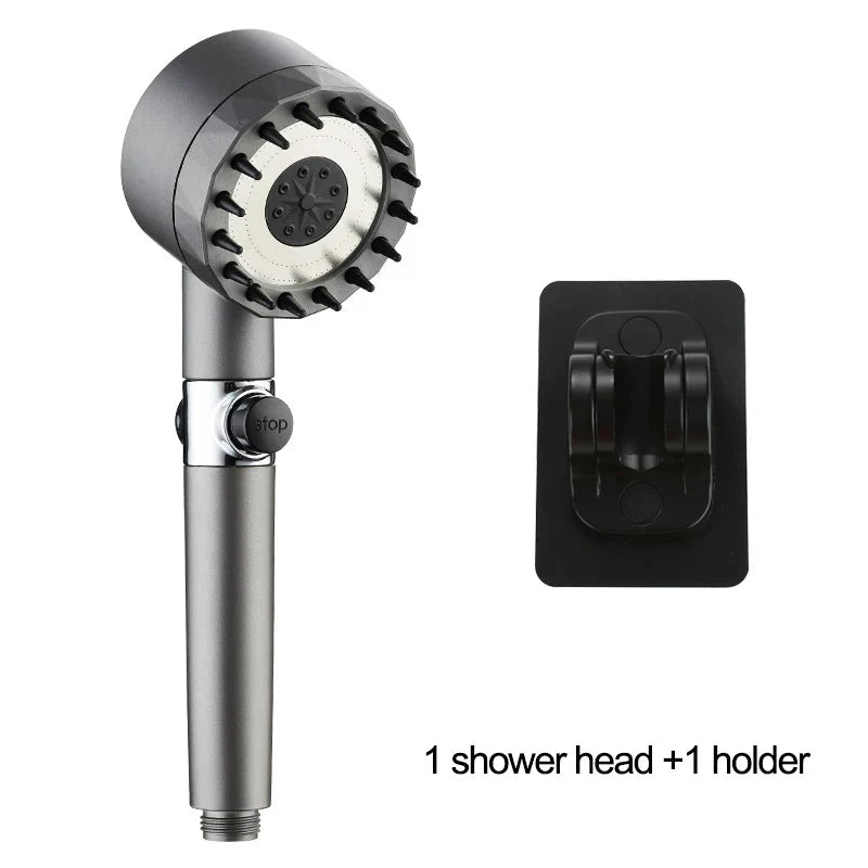 DecorBites™ High Pressure Shower Head Set with 3 Modes and Hose Holder for Bathroom