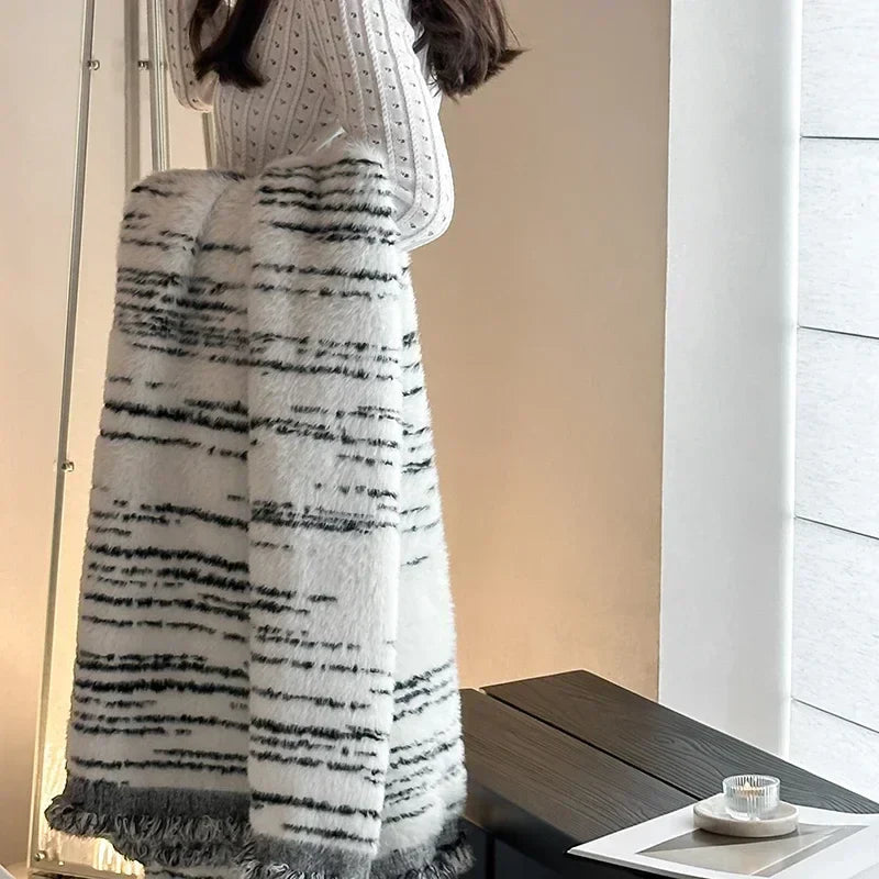 DecorBites™ Leopard Print Luxury Mink Fur Blanket for Bed and Sofa