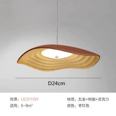 DecorBites™ Lotus Leaf Chandelier: Nordic Minimalist Design, Modern LED Pendant Lamp