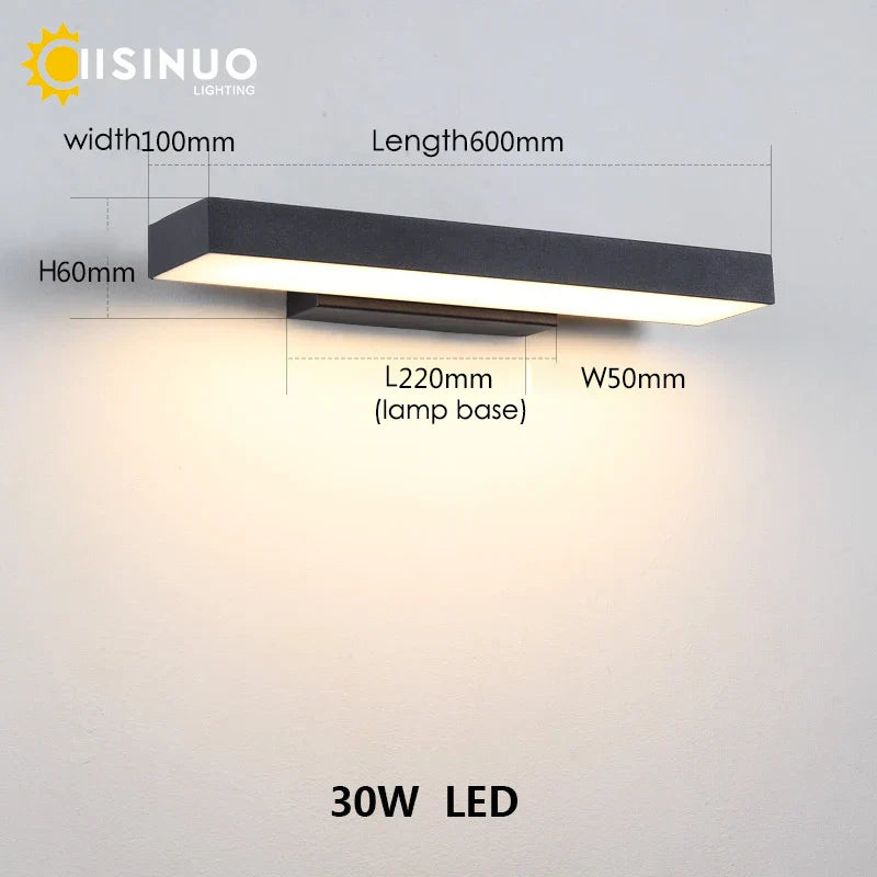 DecorBites™ Dusk Dawn Motion Sensor Outdoor Wall Light Modern Sconces for House Garage Balcony