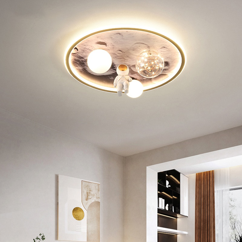 Alpo - Space Flush Mount Light Childrens Lighting