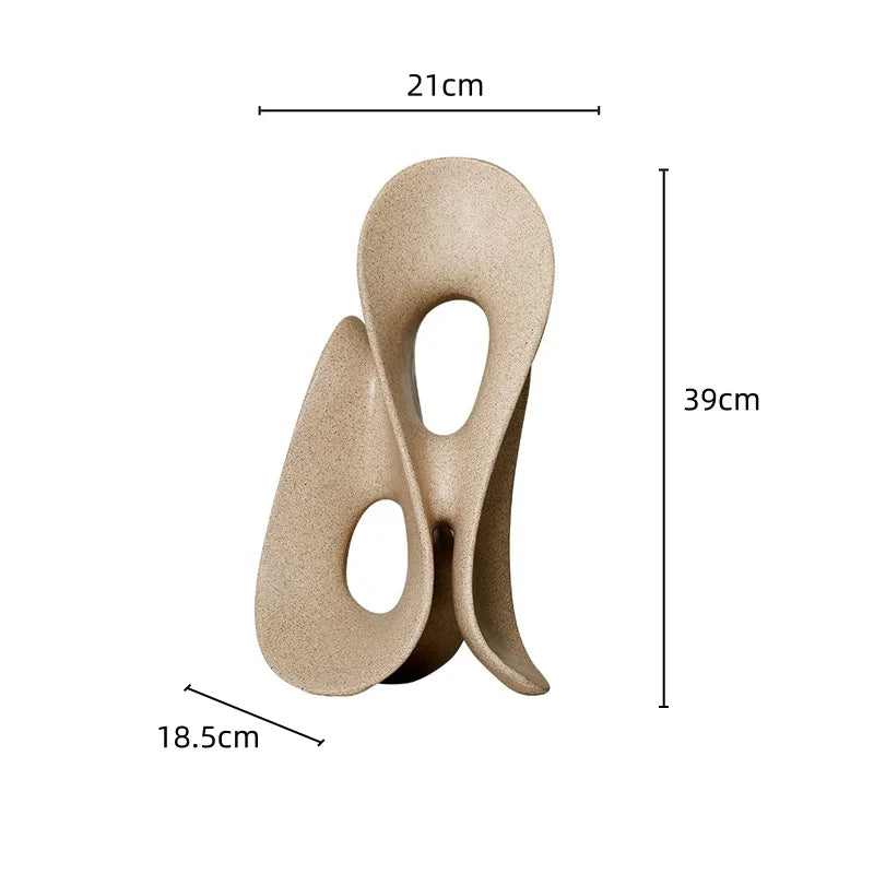 DecorBites™ Coral Hollow Sculpture - Artistic Home Decor Figurine