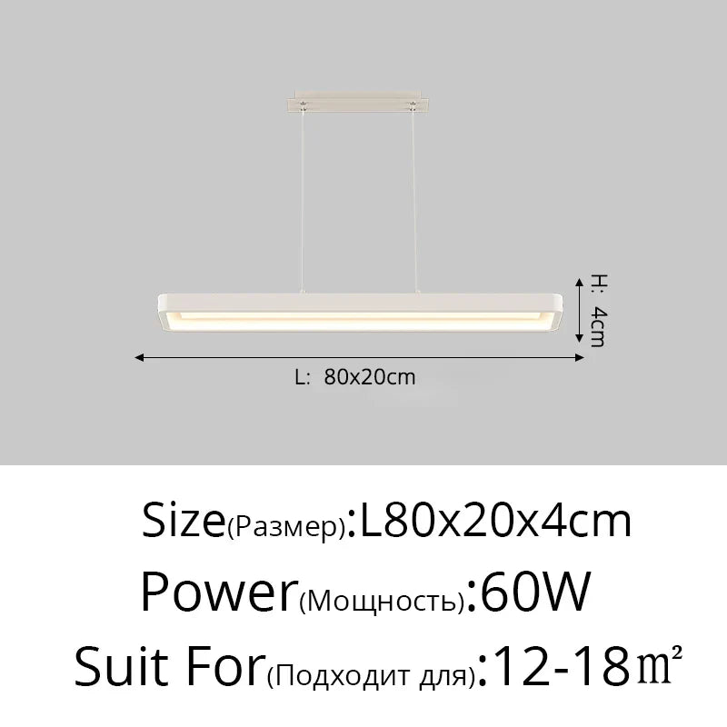 DecorBites™ LED Chandelier: Modern Indoor Lighting for Bedroom Living Dining Study Room