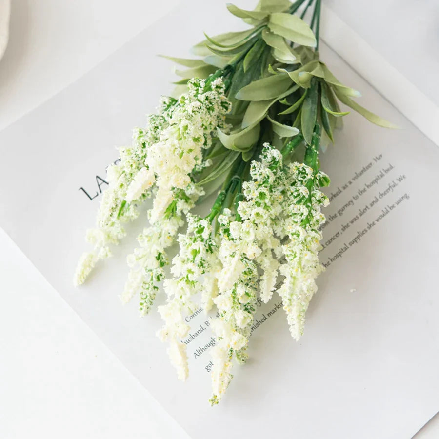 DecorBites™ Lavender Foam Flower Family Room Vase Wedding Bouquet Garden Rose Arch Decoration