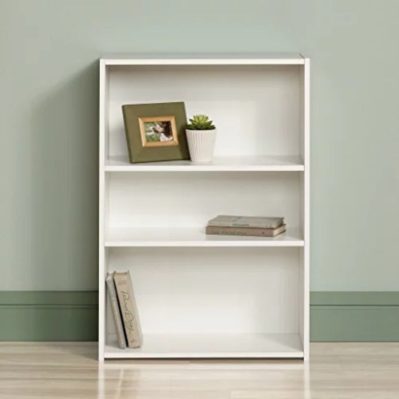 Linde - Wood Shelves Living Room Shelves Display Shelves 3 Shelf Bookcase