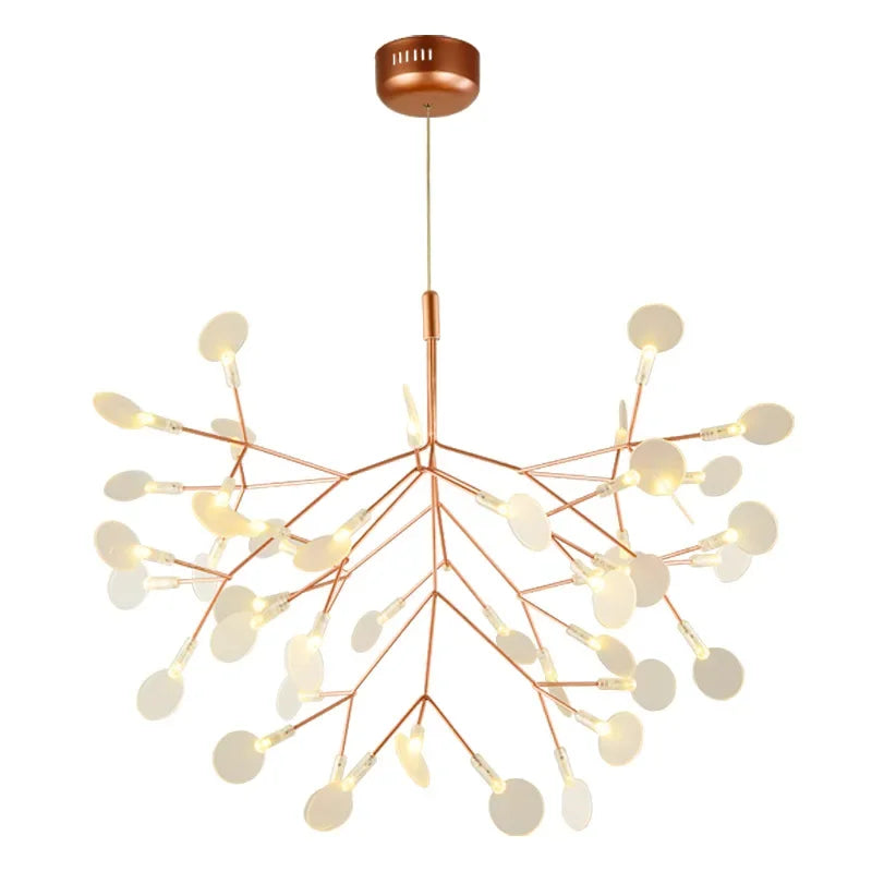 DecorBites™ LED Branch Chandelier for Kitchen Dining Bedroom – Nordic Style Hanging Lamp