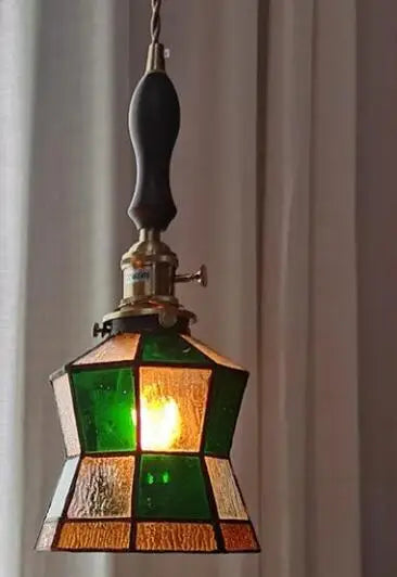 ديكوربايتس™ مصابيح معلقة زجاجية زرقاء لغرفة النوم وغرفة الطعام وغرفة المعيشة