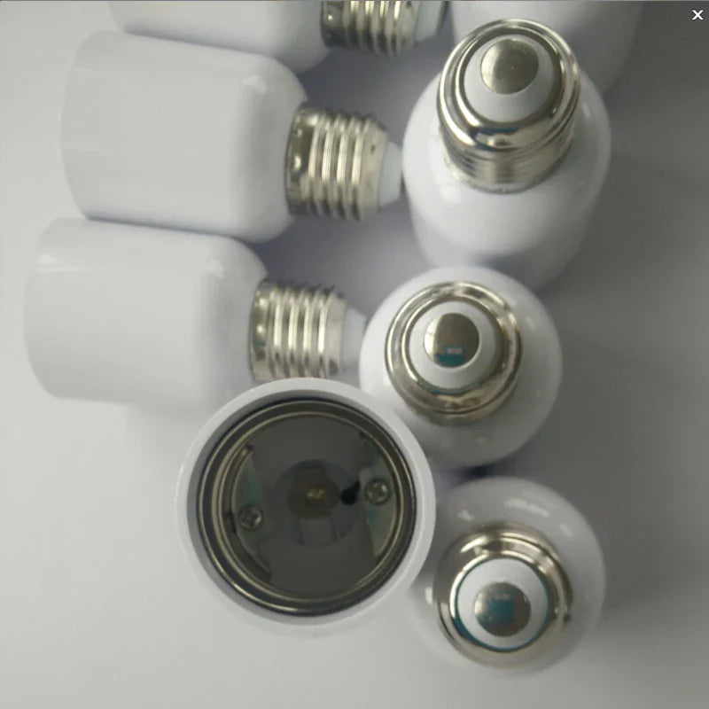 DecorBites™ E27 to E40 Light Bulb Adapter Socket Converter - Pack of 10