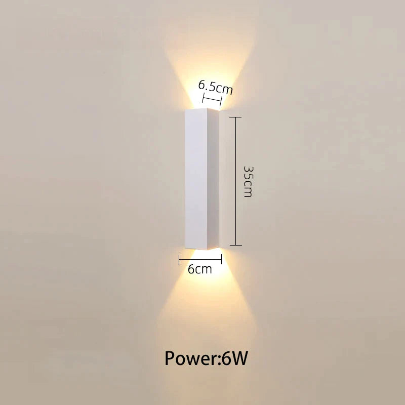 DecorBites™ LED Wall Lamp for TV Background Up and Down Light in Bedrooms