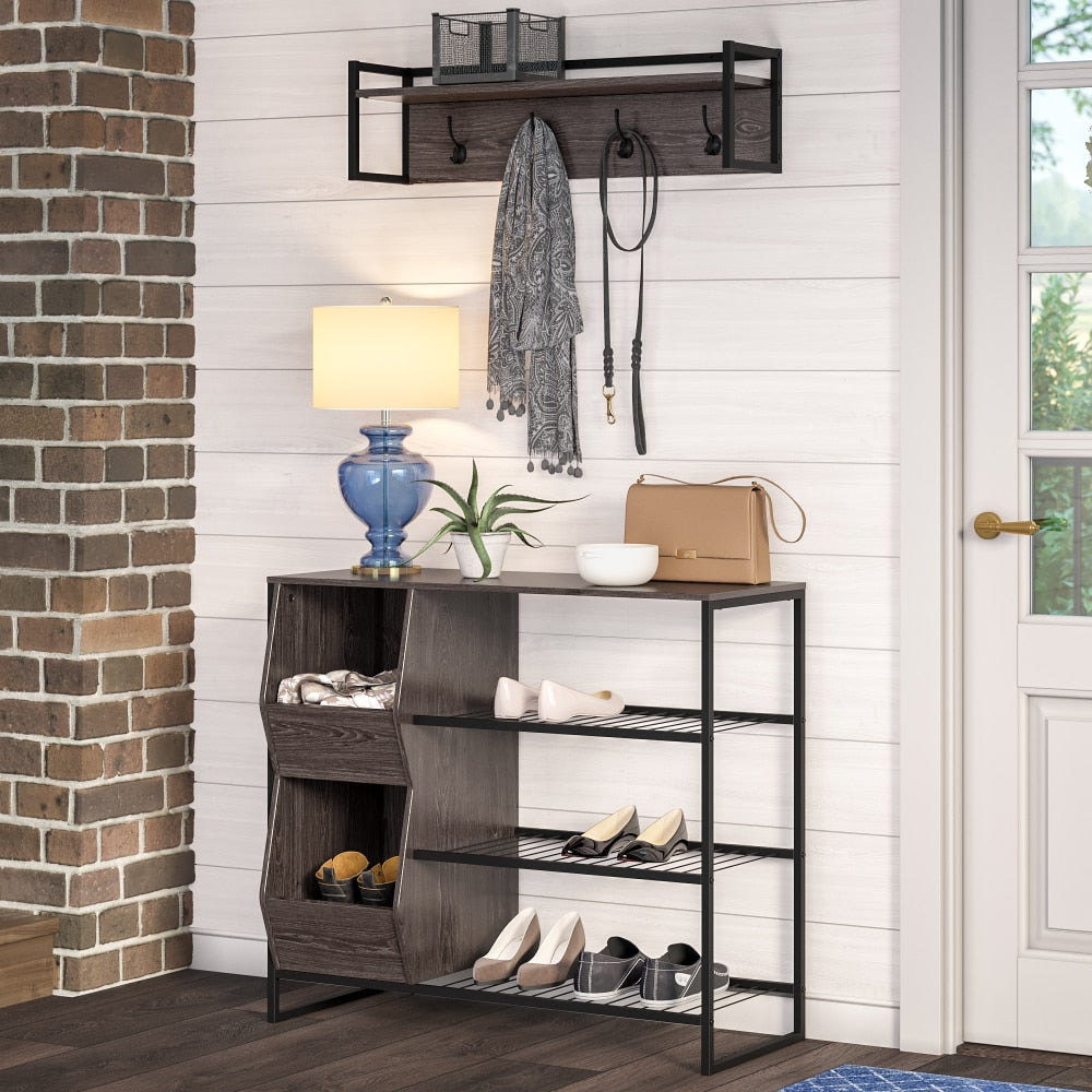 Majken - Metal Shoe Rack Shoe Rack for Entryway Small Shoe Rack