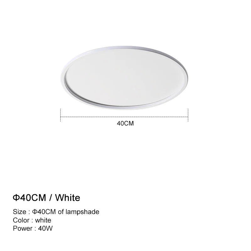 DecorBites™ Dimmable LED Ceiling Light for Modern Nordic Living Room and Bedroom