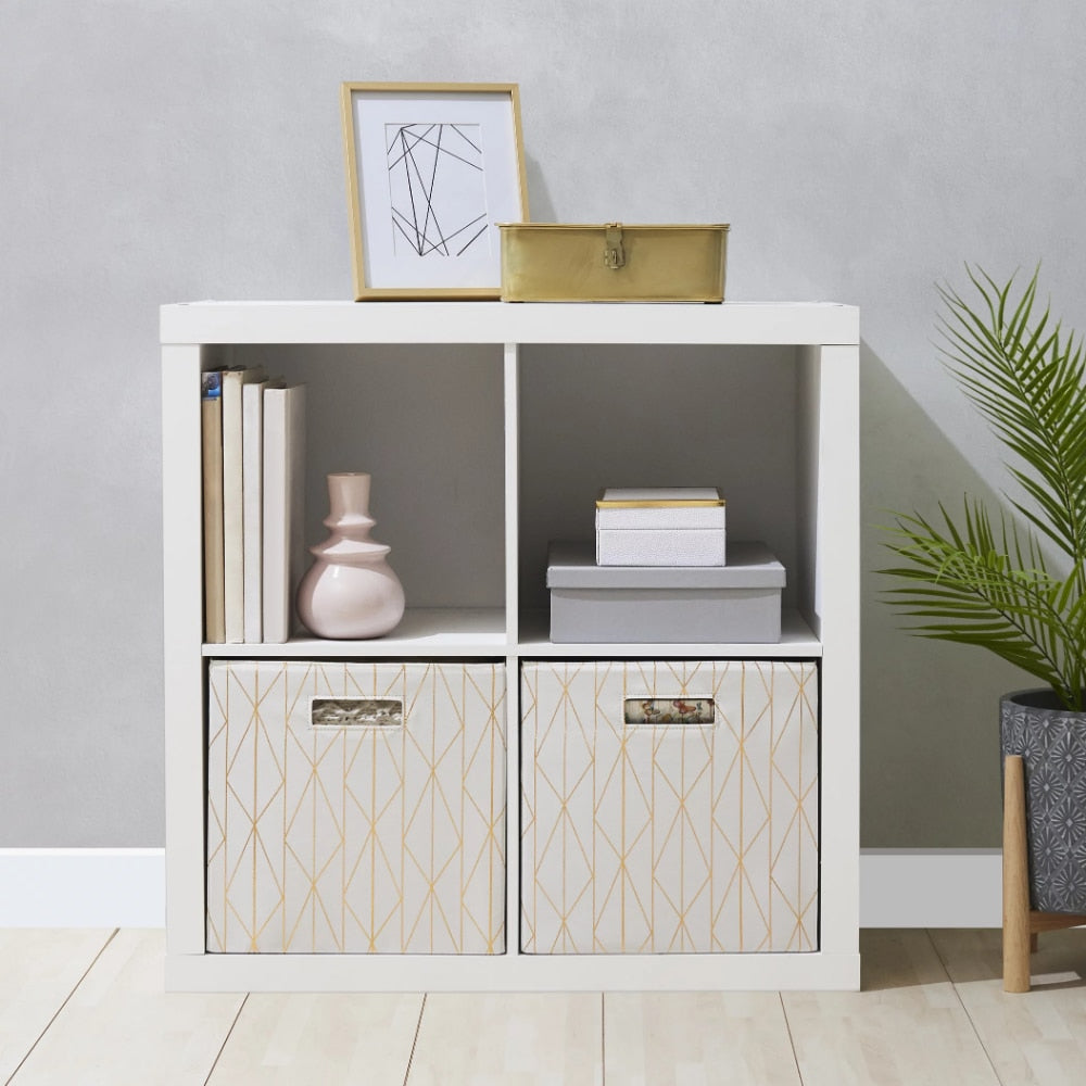 Soren - Cube Drawer Organizer Cubicle Storage Wood Shelves