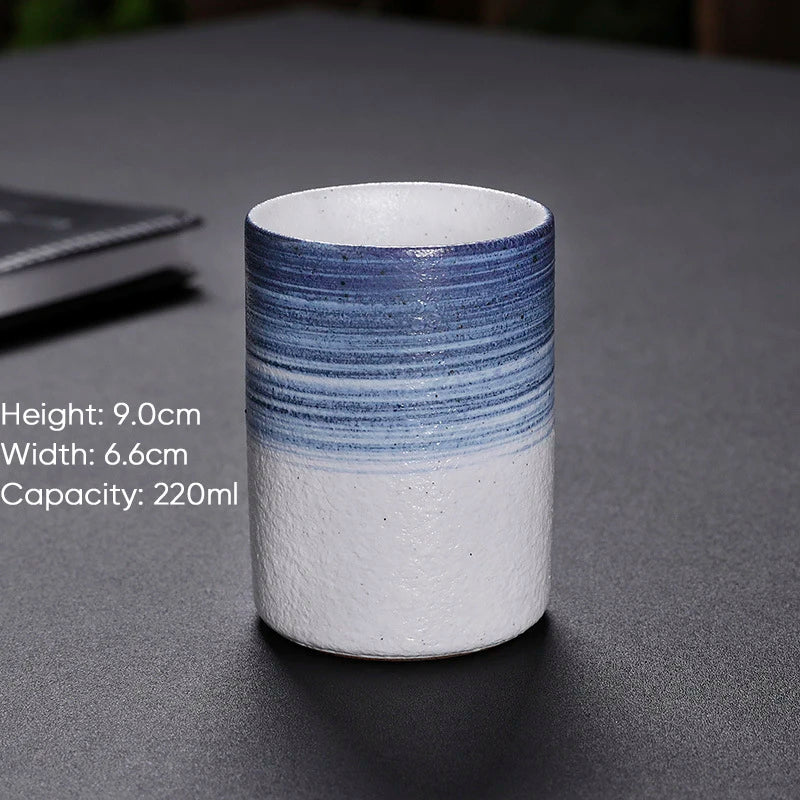 DecorBites™ Japanese Style Ceramic Tea Coffee Cups Latte Mug Espresso Afternoon Teacup Water Mug