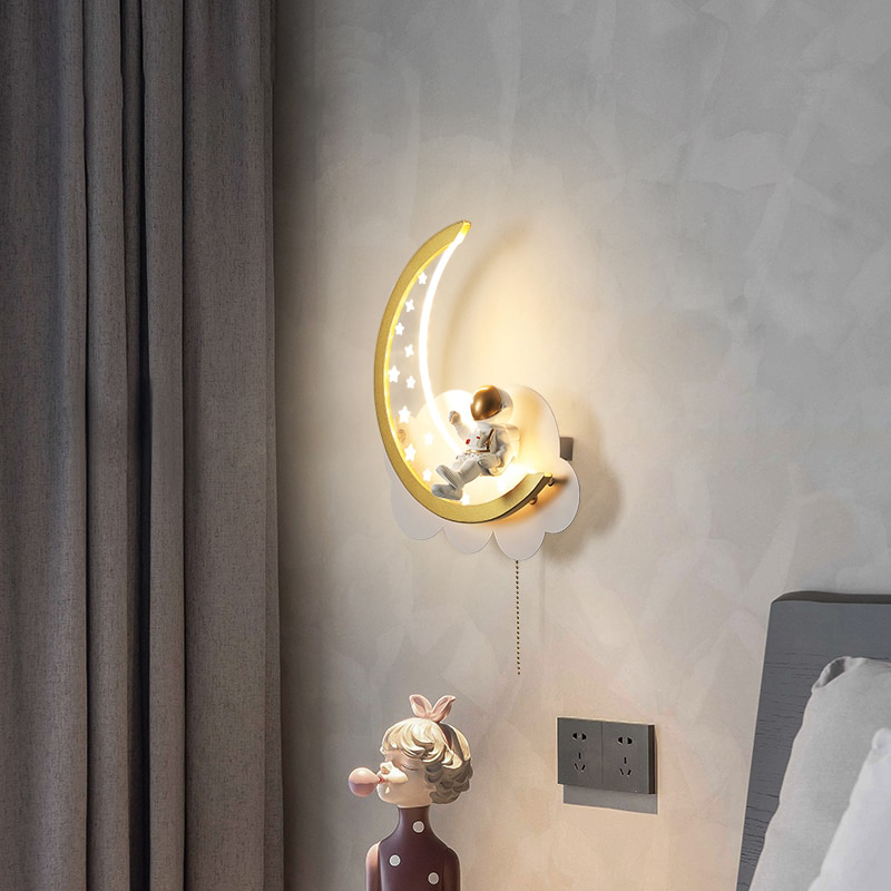 Eerik - Moon Nursery Light Fixture Childrens Lighting