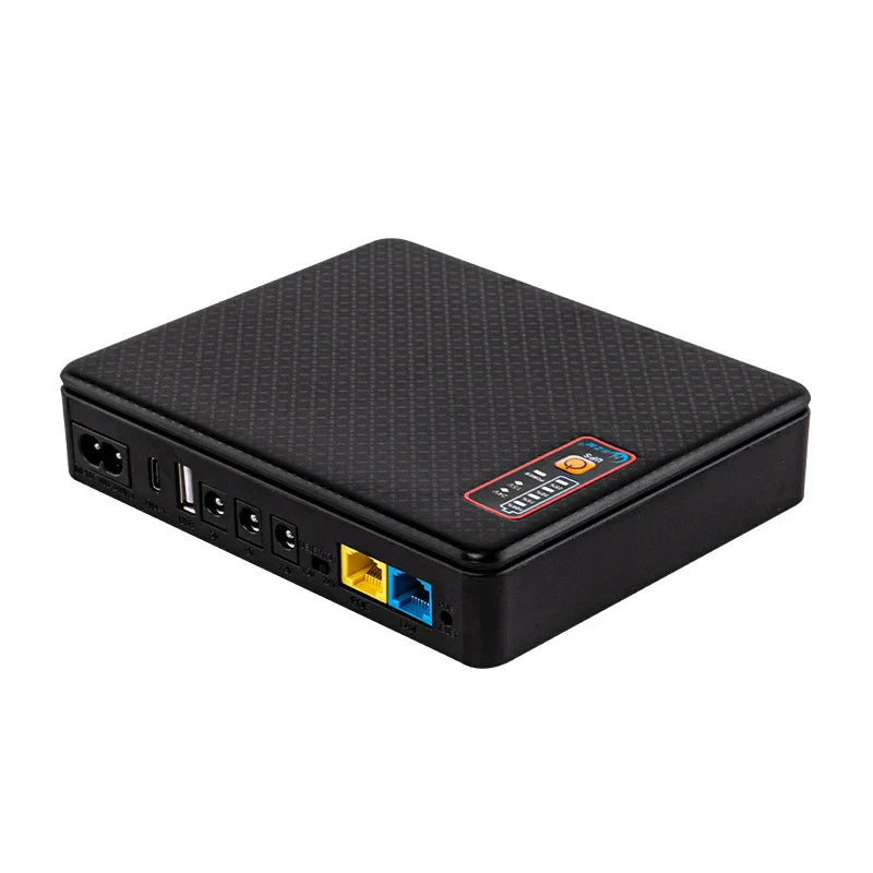 DecorBites™ DC UPS Backup Battery 16000mAh 5V 9V 12V for Router Modem Switch