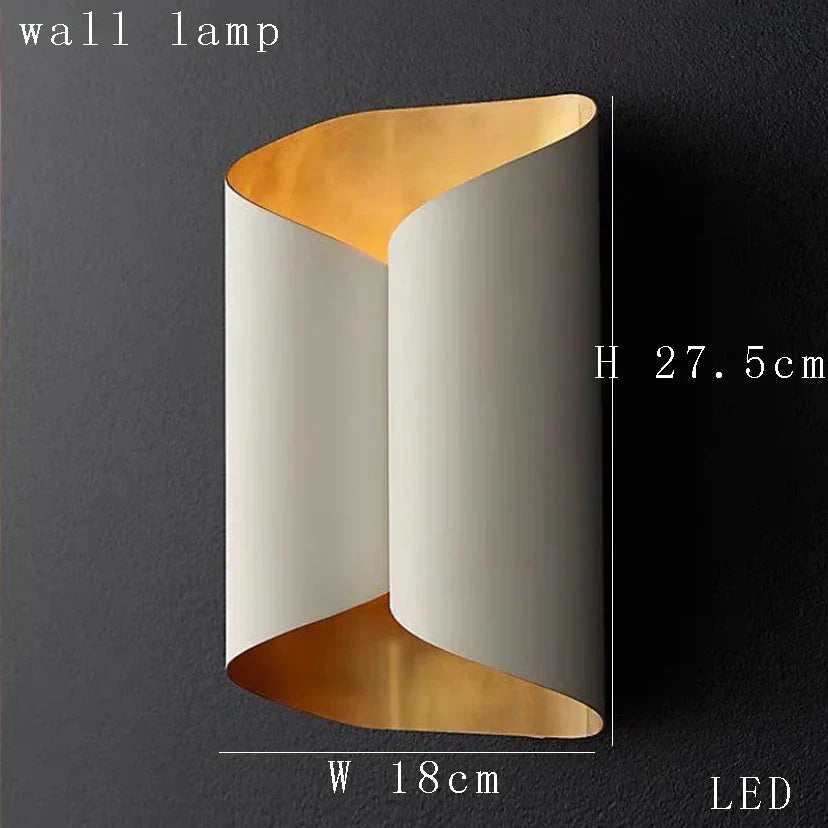 Lámpara de techo redonda dorada DecorBites™ - Elegante lámpara colgante para comedor