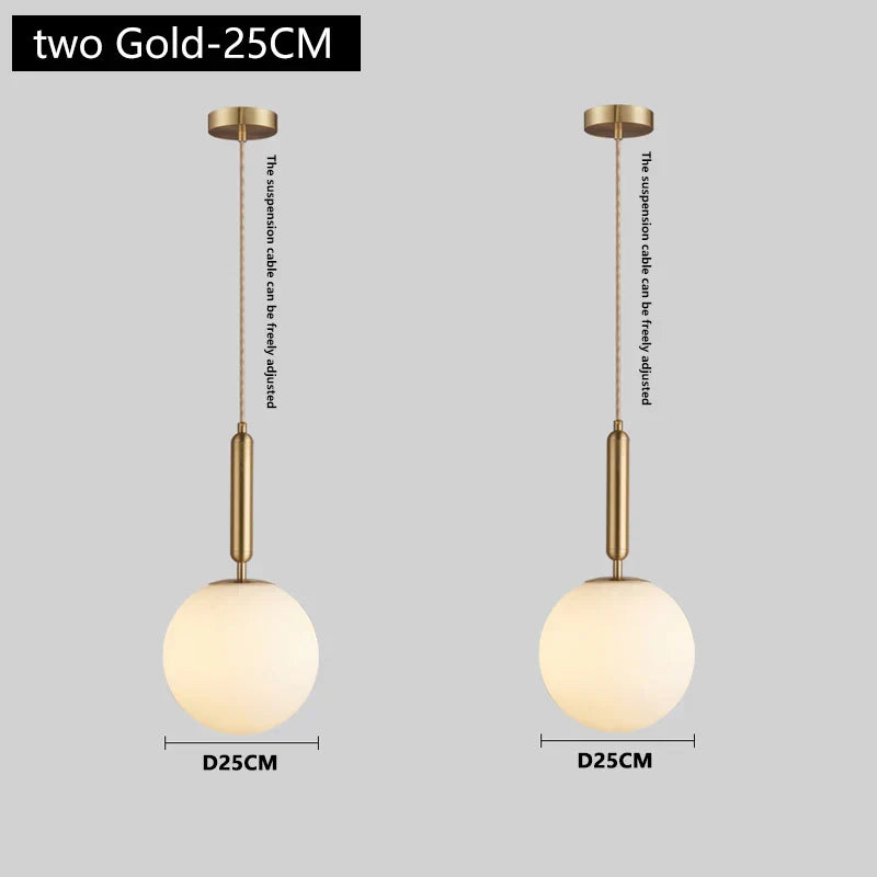 DecorBites™ Glass Chandelier Pendant Light for Modern Restaurant Decor