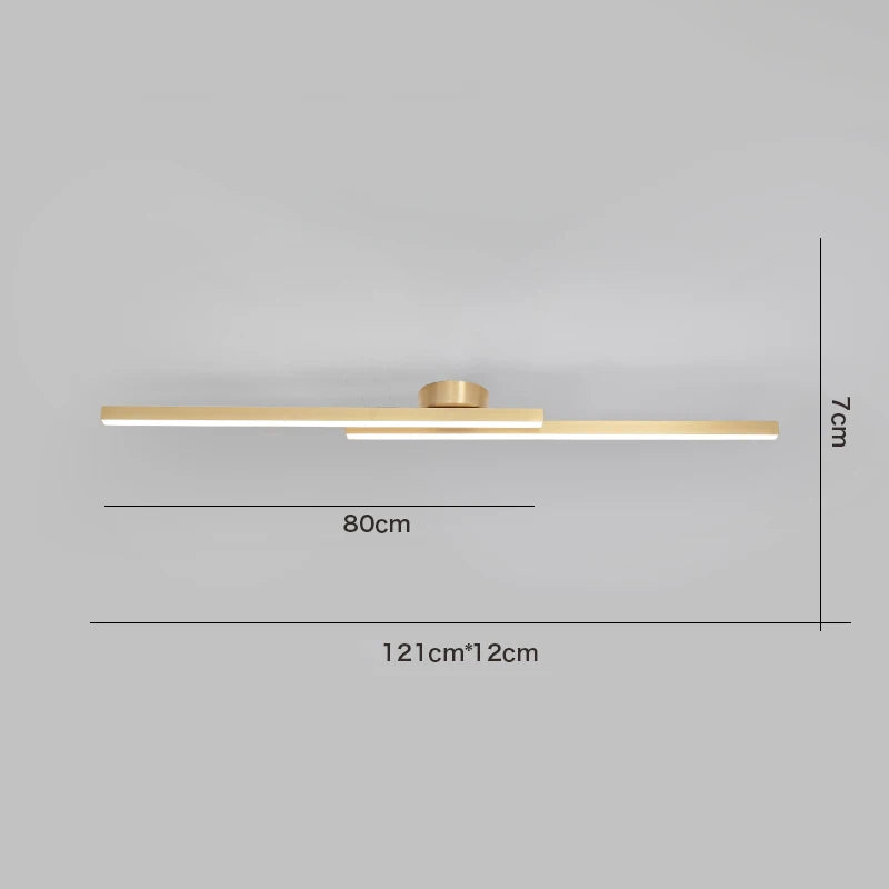 DecorBites™ LED Ceiling Light Fixture Modern Nordic Living Room Bedroom Kitchen Balcony Lamp
