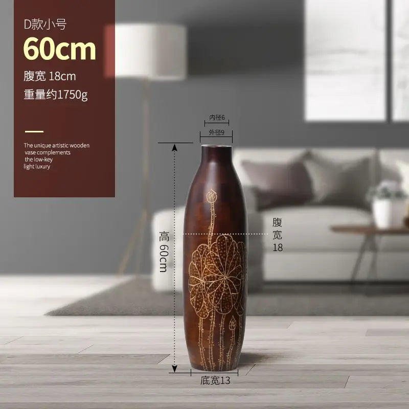 DecorBites™ High Stand Vase for Decorative Plants - Elegant Home Decor for Living Room, Office, or Wedding