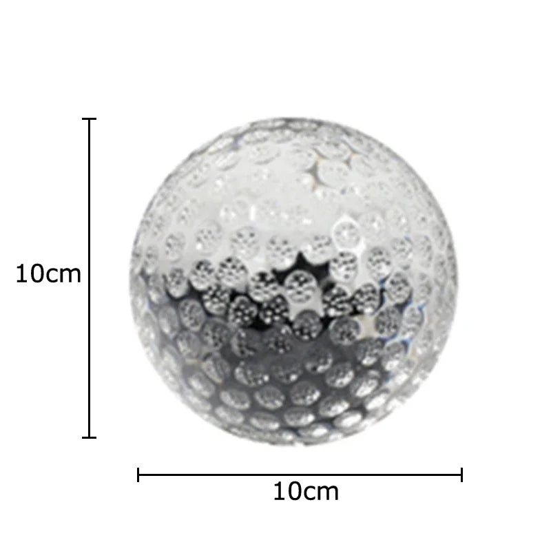 DecorBites™ Golf Crystal Ball Desk Decoration - Minimalism Aesthetic Room Decor