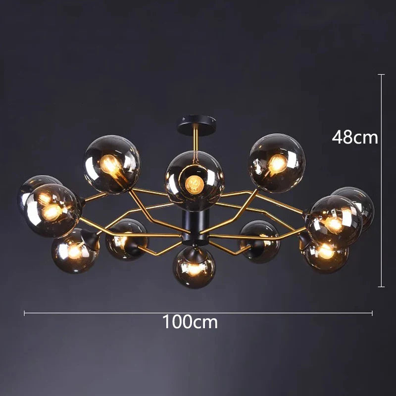 DecorBites™ LED Pendant Light Chandeliers for Modern Home Decor & Dining Room Lighting