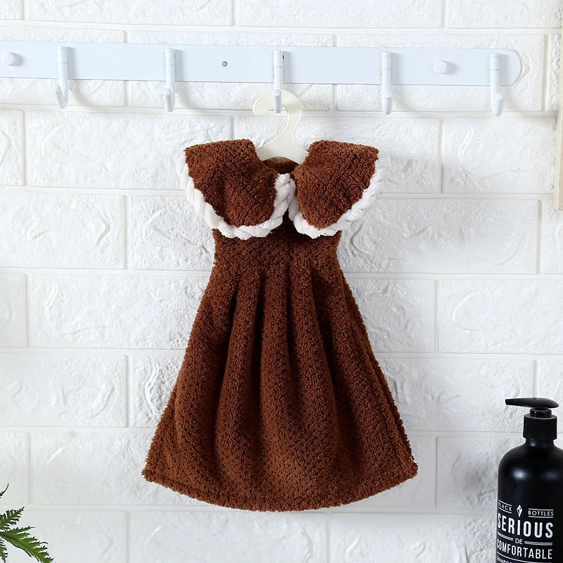 مناشف يد DecorBites™ للأطفال من الألياف الدقيقة المخملية المرجانية - لطيفة وسريعة الجفاف للأطفال