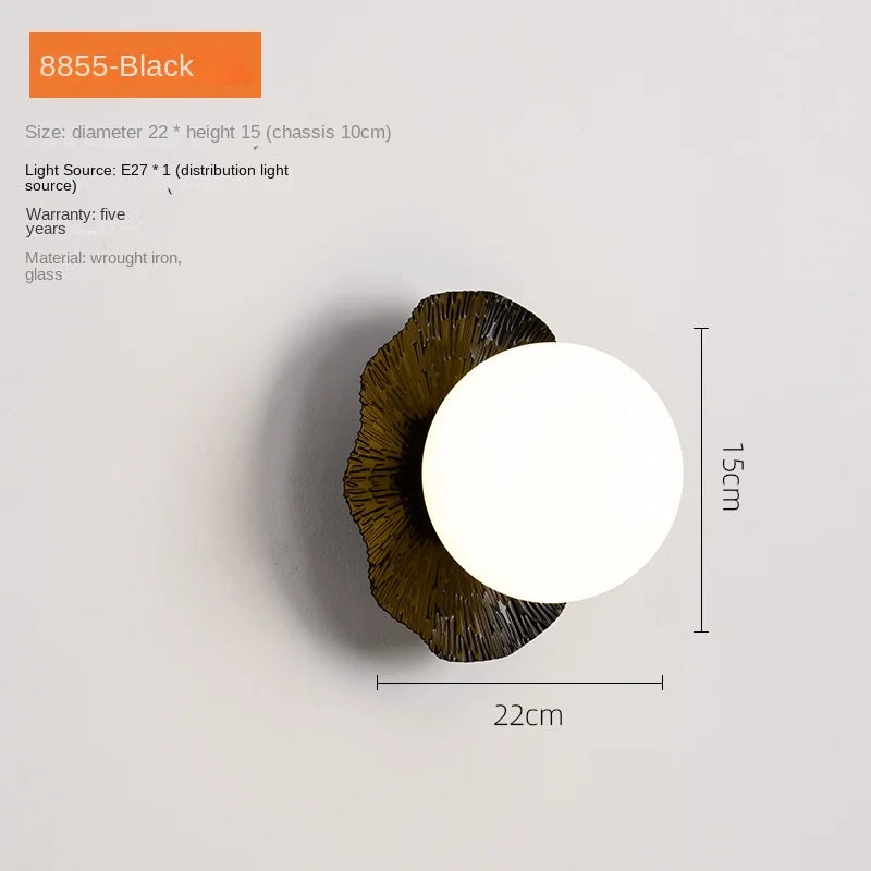 DecorBites™ Lotus Leaf LED Wall Lamp for Modern Nordic Style Living Room