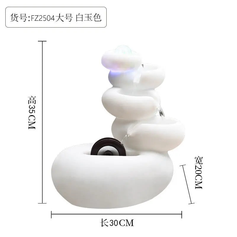 DecorBites™ Circulating Water Fountain for Living Room and Entrance Hall Decoration