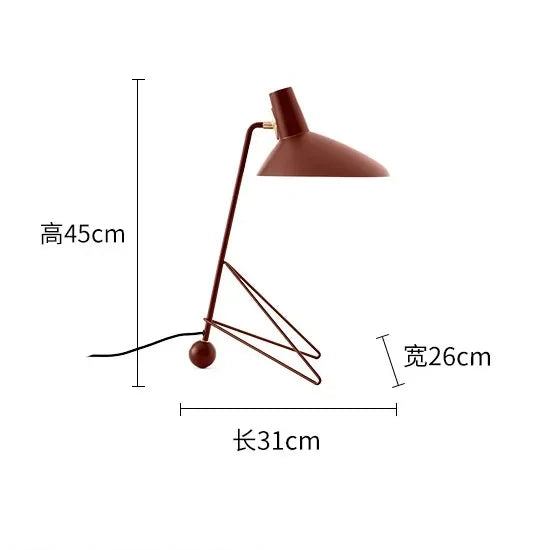DecorBites™ Denmark Tripod Desk Lamp - Floor/Table Light Fixture