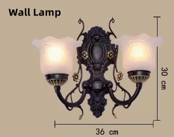 DecorBites™ Glass Shade Ceiling Chandelier for Home Decor Lighting