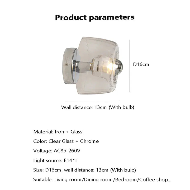 DecorBites™ Bauhaus LED Wall Sconces: Retro Personality for Indoor Aisle Lighting