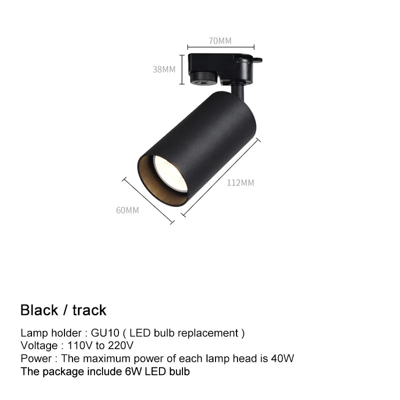 DecorBites™ LED Ceiling Spotlight for Modern Spaces