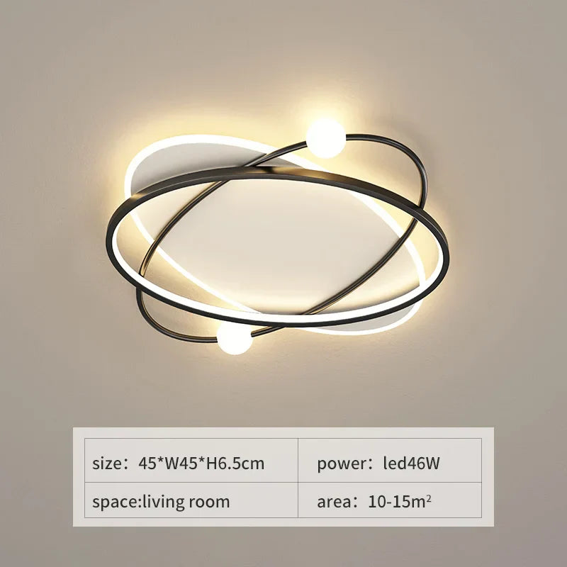 DecorBites™ LED Ceiling Lamps: Interior Decor for Home, Bedrooms, Living Rooms