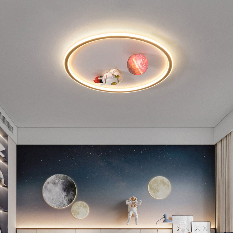 Alpo - Space Flush Mount Light Childrens Lighting