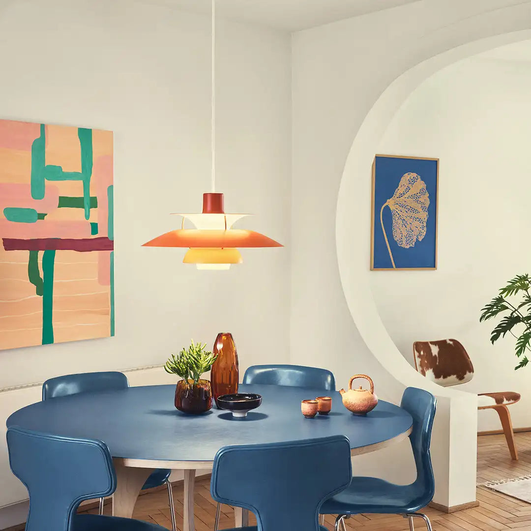 Erna - Colorful Hanging Lamp Bauhaus Furniture