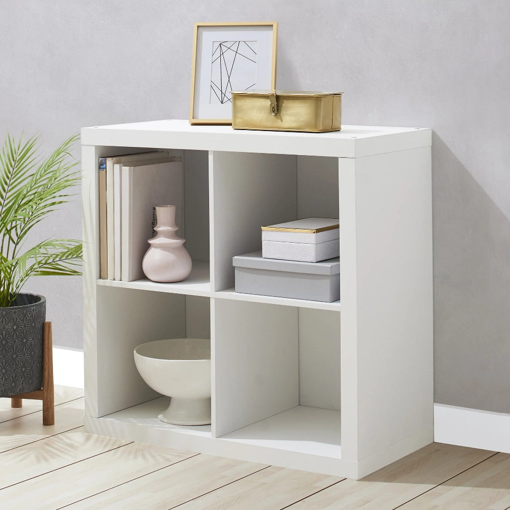 Soren - Cube Drawer Organizer Cubicle Storage Wood Shelves