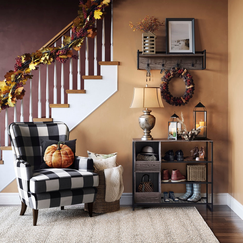 Majken - Metal Shoe Rack Shoe Rack for Entryway Small Shoe Rack