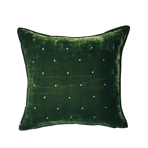 DecorBites™ Furry Tiger Embroidery Velvet Cushion Cover 40x55cm: Retro Charm Luxury Home Decor