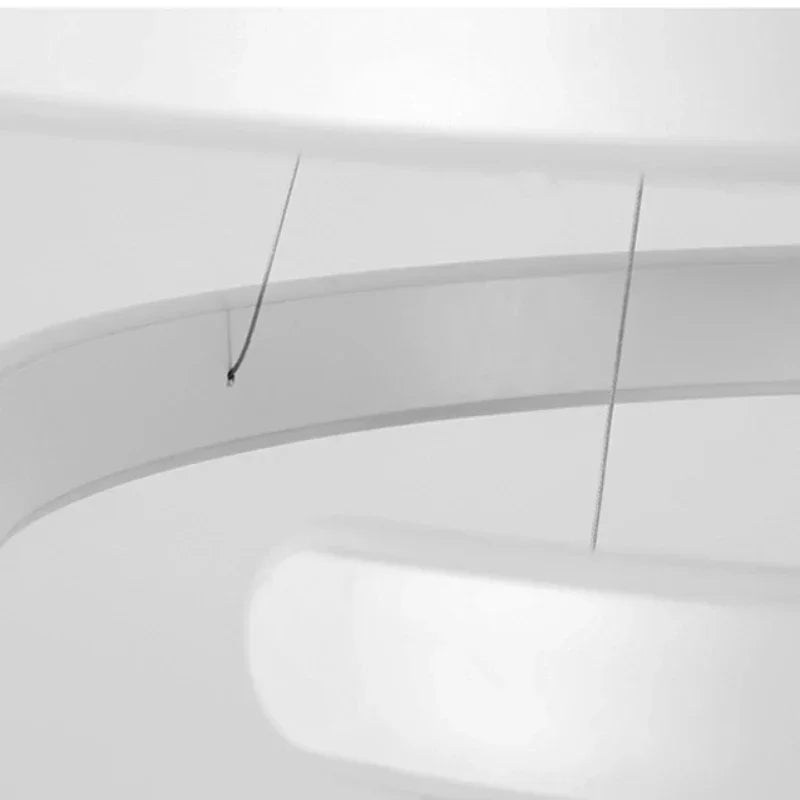 Lámpara colgante LED DecorBites™ con anillos circulares geométricos