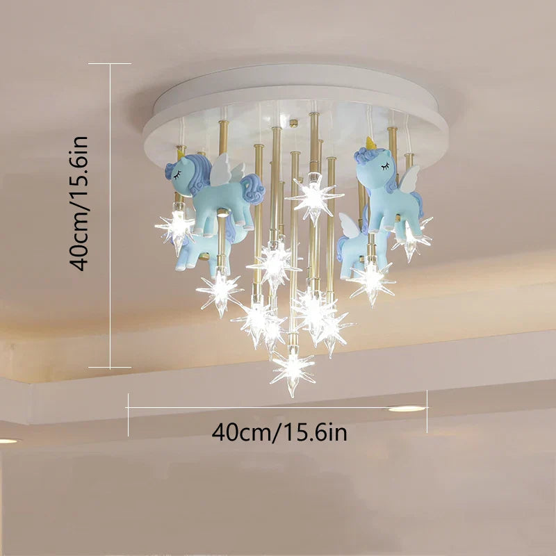 DecorBites™ Anime Animal Ceiling Light for Kids' Room Decor