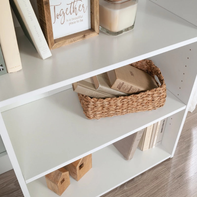 Linde - Wood Shelves Living Room Shelves Display Shelves 3 Shelf Bookcase