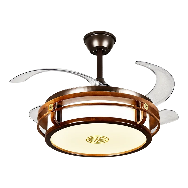 DecorBites™ LED Fan Lights with Remote Control, Modern Eco-Friendly Design, Sustainable Metal Body