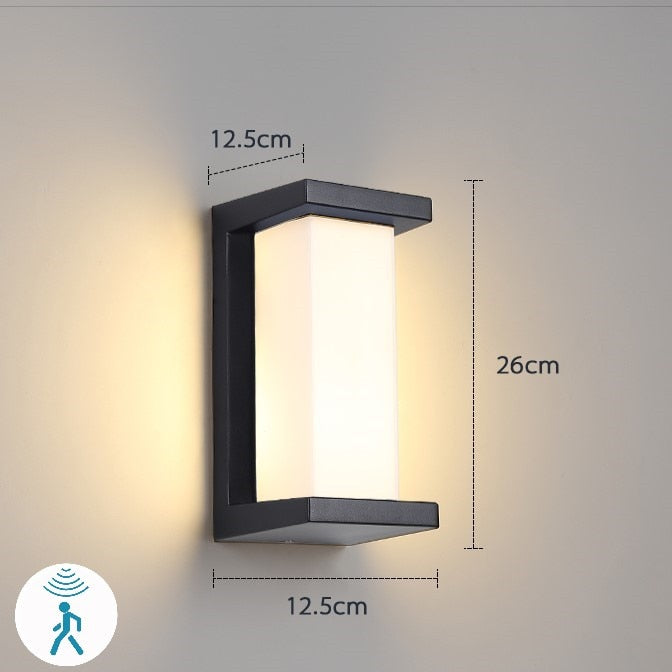 Arvid - Motion Activated Light LED Porch Light Commercial Led Outdoor Lighting