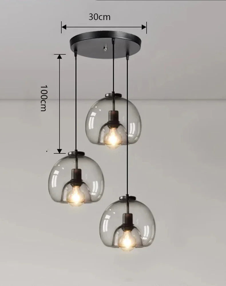 DecorBites™ LED Chandeliers Pendant Light for Modern Home Decor and Indoor Lighting