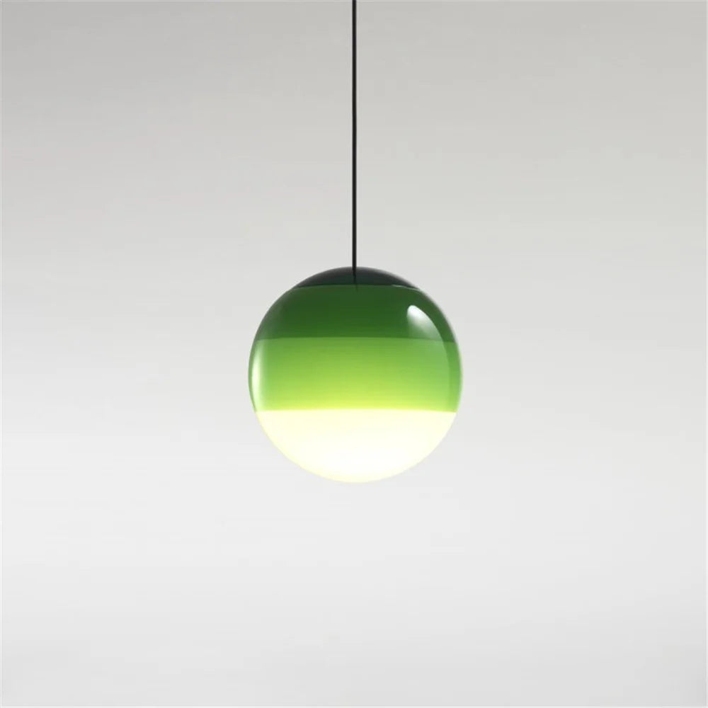 DecorBites™ Gradient Glass Dome Pendant Lamps for Modern Interiors
