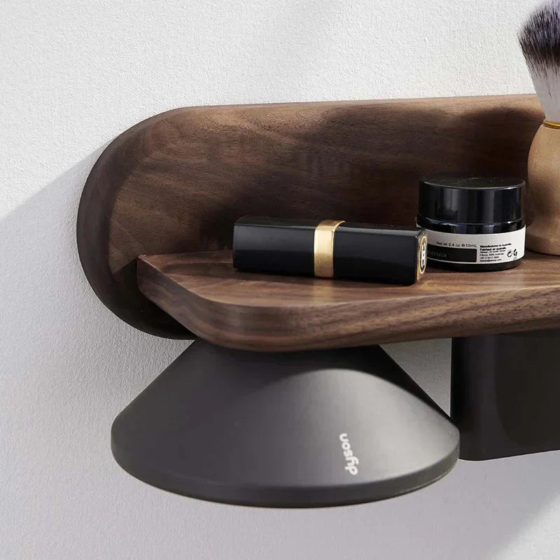 DecorBites™ Hair Dryer Holder: Wall Mount Beech Wood Rack for Dyson Supersonic Hair Dryer
