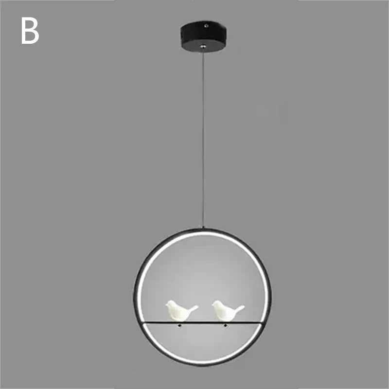 DecorBites™ Bird Chandelier Nordic LED Pendant Light for Vintage Modern Home Decor