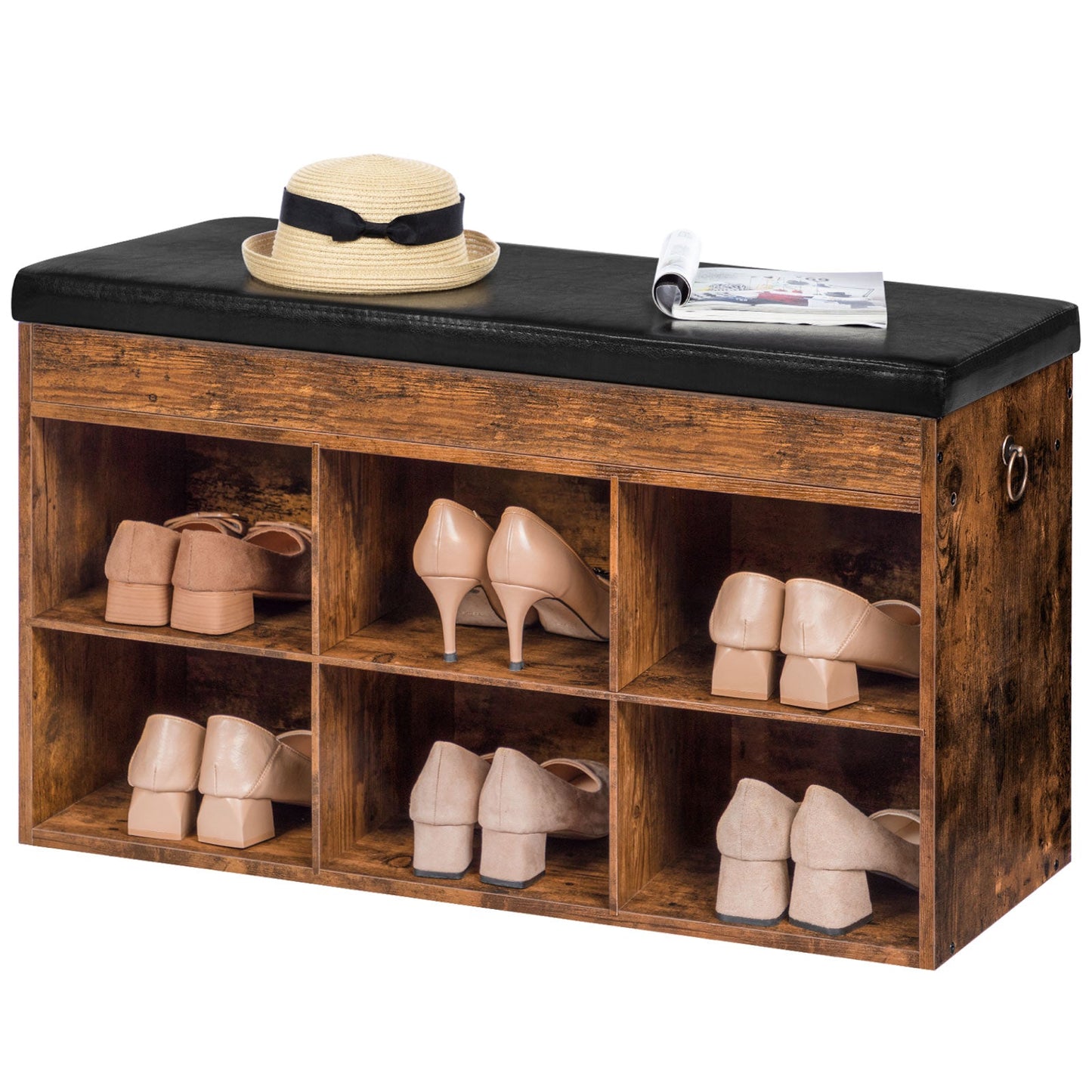 Reidar - Shoe Rack for Entryway Shoe Cabinet Shoe Rack Bench