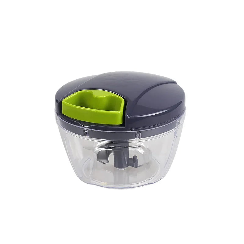 DecorBites™ 400ml Mini Food Shredder with 3 Blades - Curves-Practical